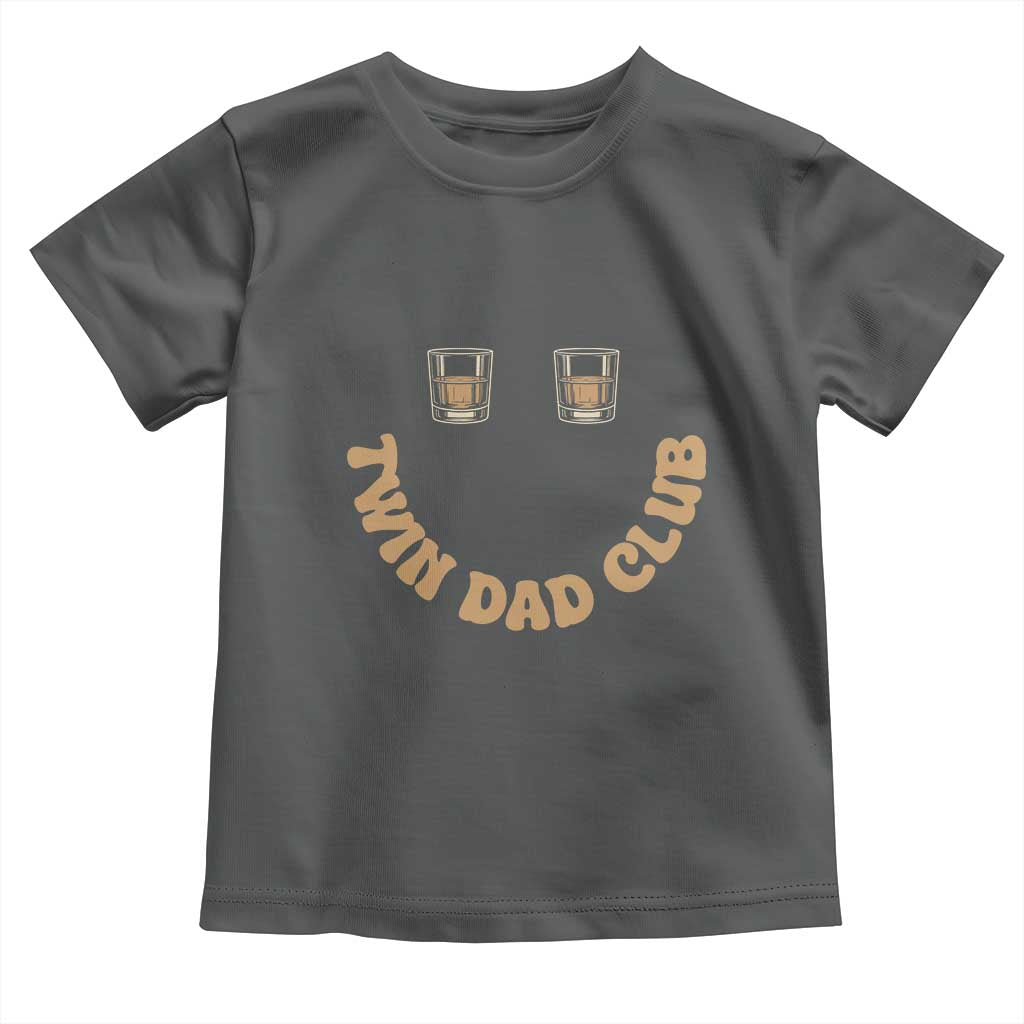 Twin Dad Club Toddler T Shirt Funny Father Of Twins Fathers Day Gift