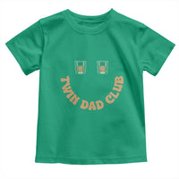 Twin Dad Club Toddler T Shirt Funny Father Of Twins Fathers Day Gift