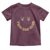 Twin Dad Club Toddler T Shirt Funny Father Of Twins Fathers Day Gift