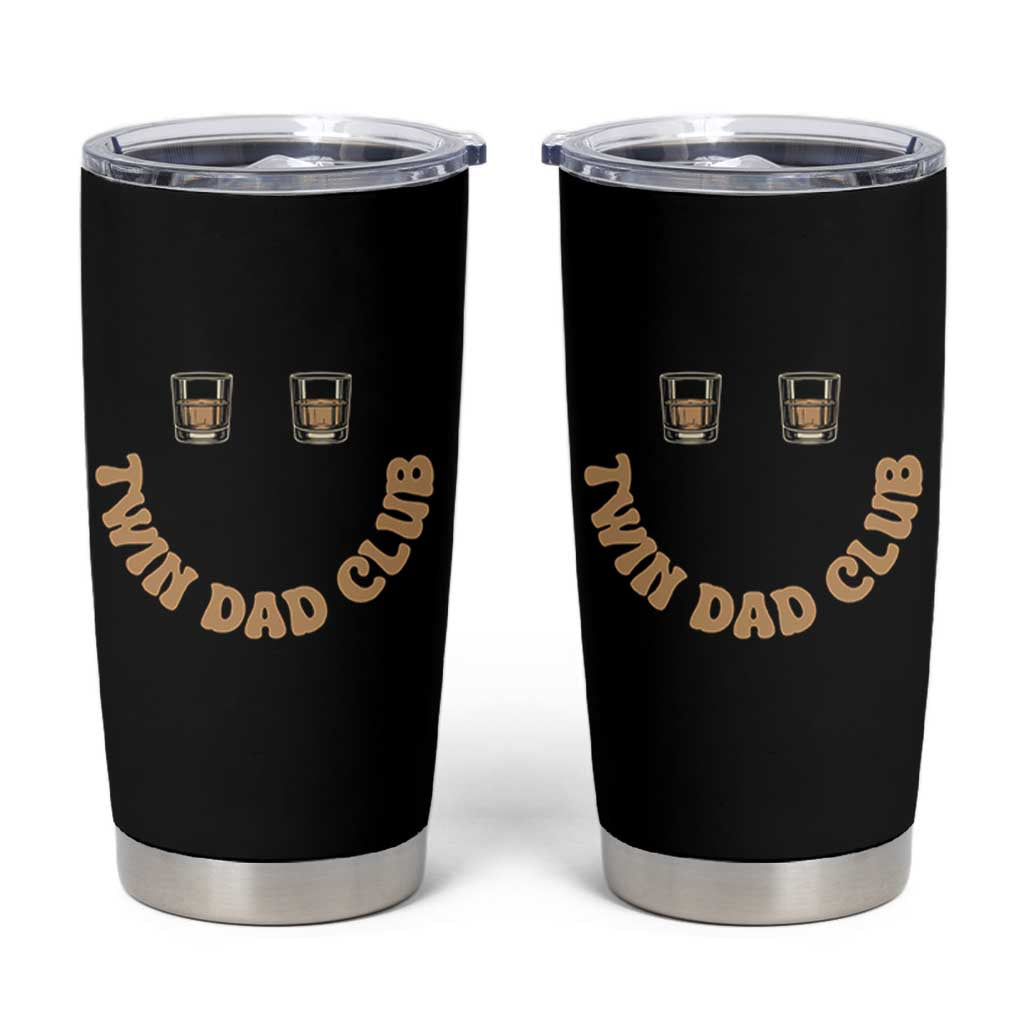 Twin Dad Club Tumbler Cup Funny Father Of Twins Fathers Day Gift