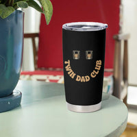 Twin Dad Club Tumbler Cup Funny Father Of Twins Fathers Day Gift