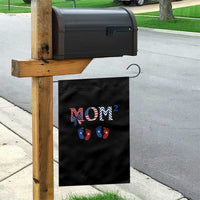 Patriotic Twin Mom Announcement American Flag Gift Garden Flag