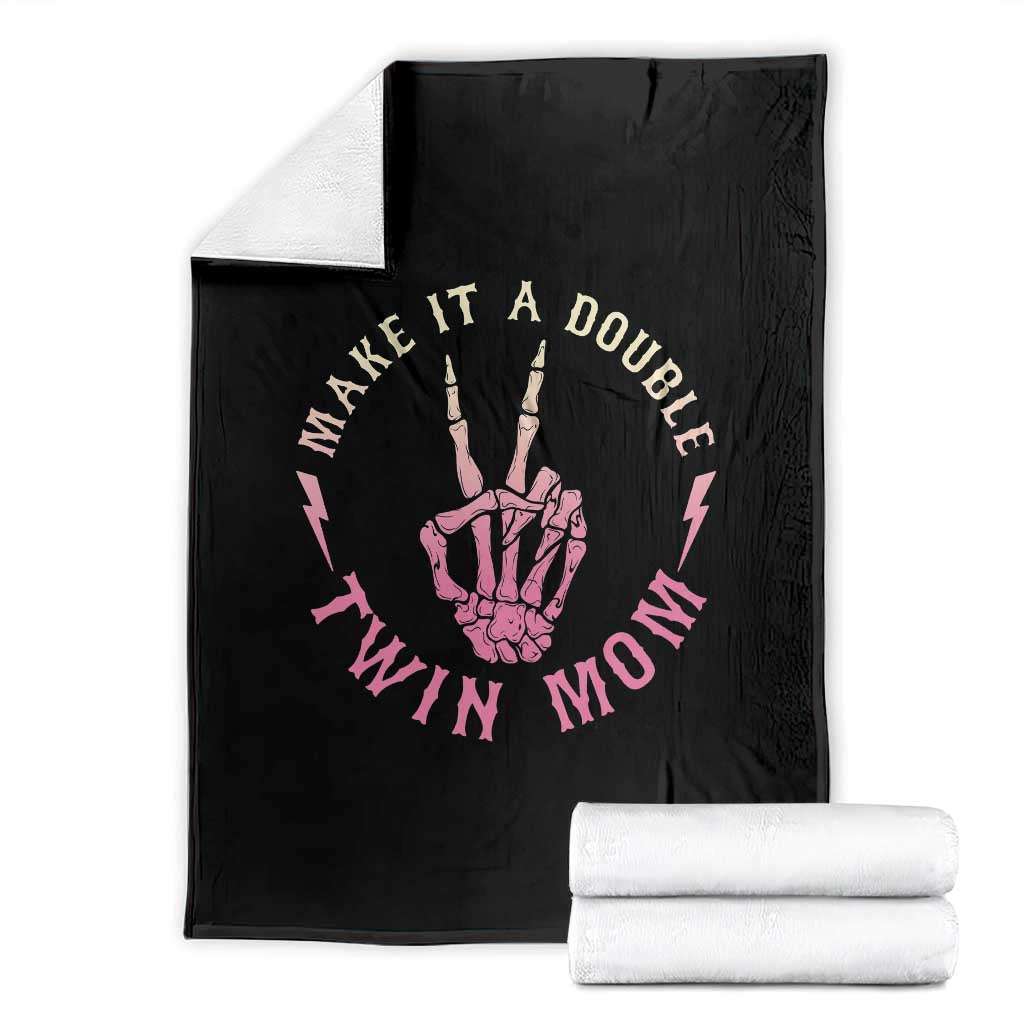 Twin Mom Throw Blanket Make It A Double Expecting Twins Mothers Day