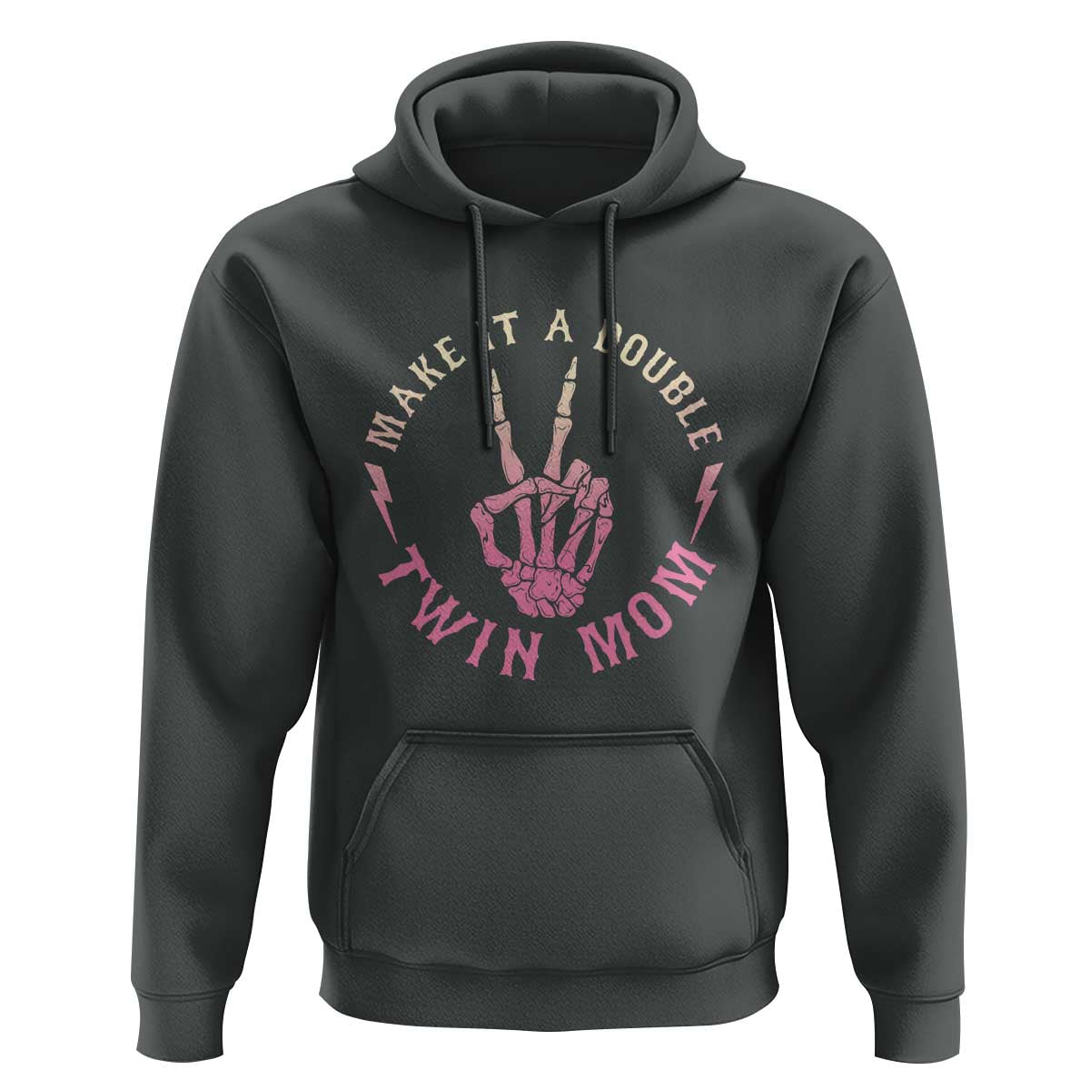 Twin Mom Hoodie Make It A Double Expecting Twins Mothers Day