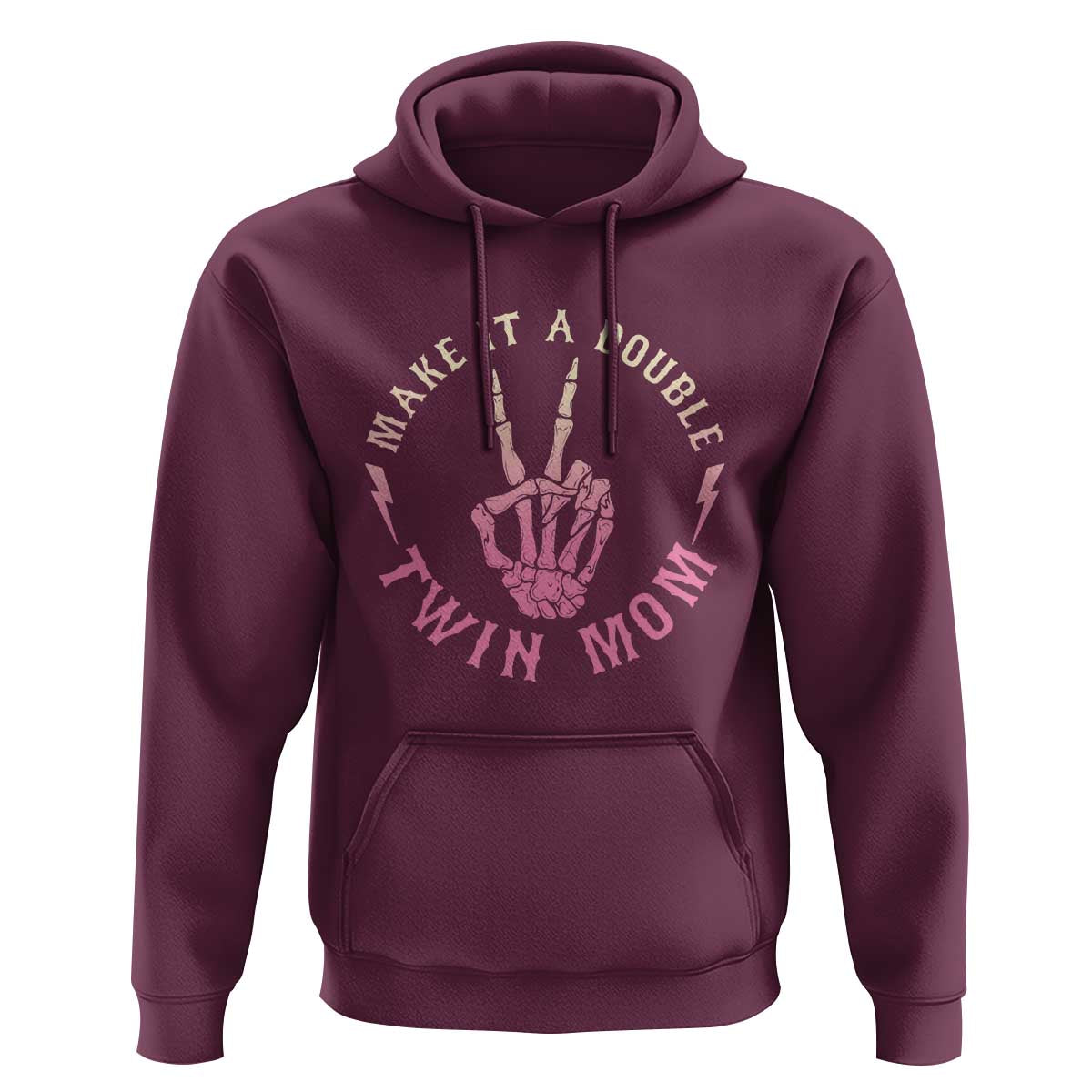 Twin Mom Hoodie Make It A Double Expecting Twins Mothers Day