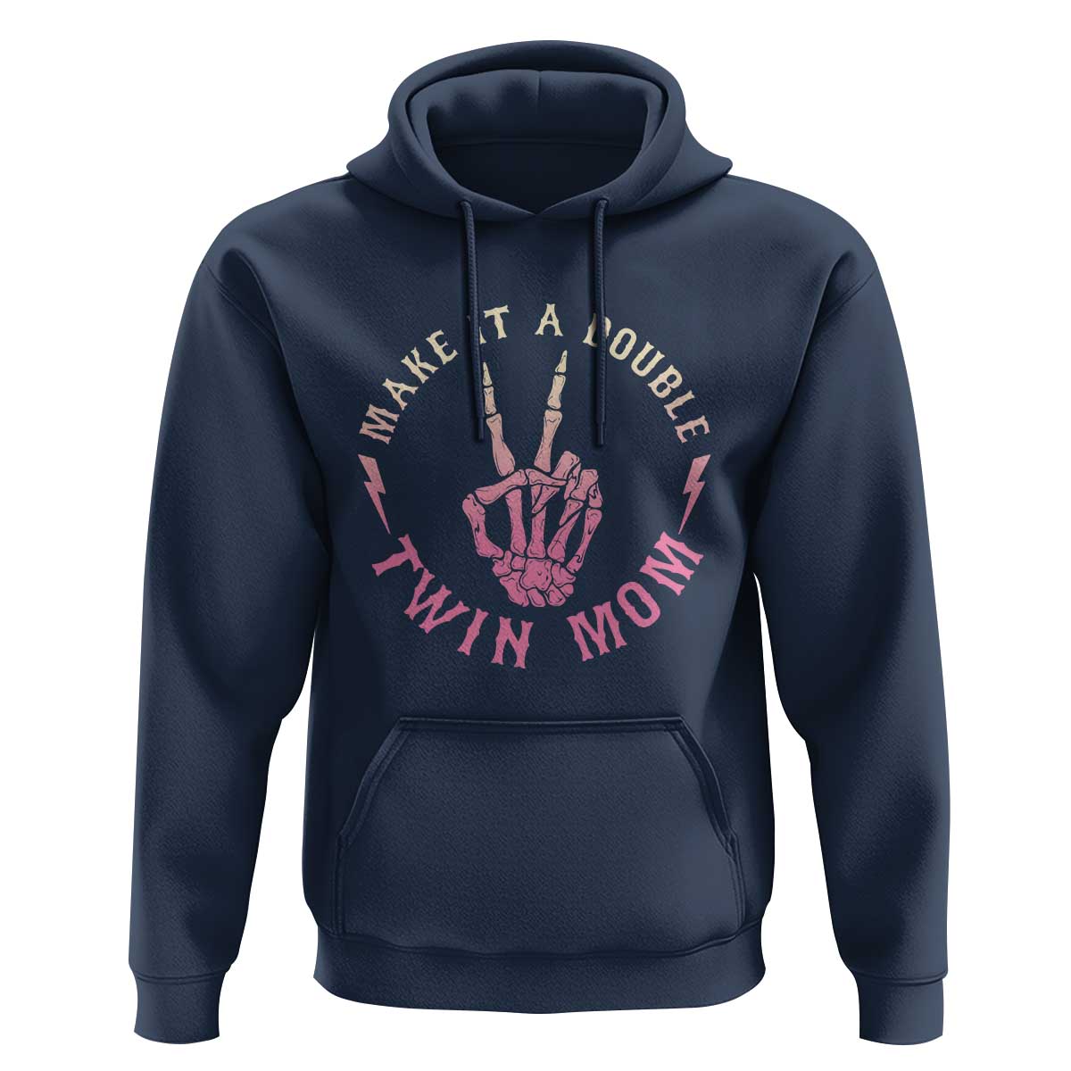 Twin Mom Hoodie Make It A Double Expecting Twins Mothers Day