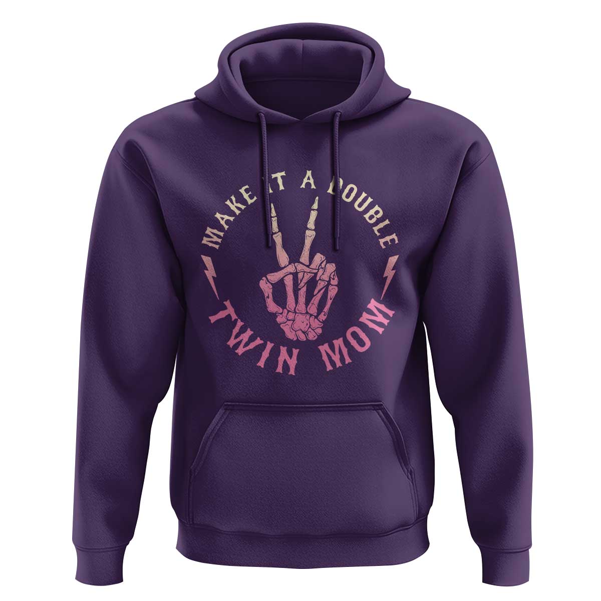 Twin Mom Hoodie Make It A Double Expecting Twins Mothers Day