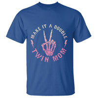 Twin Mom T Shirt Make It A Double Expecting Twins Mothers Day