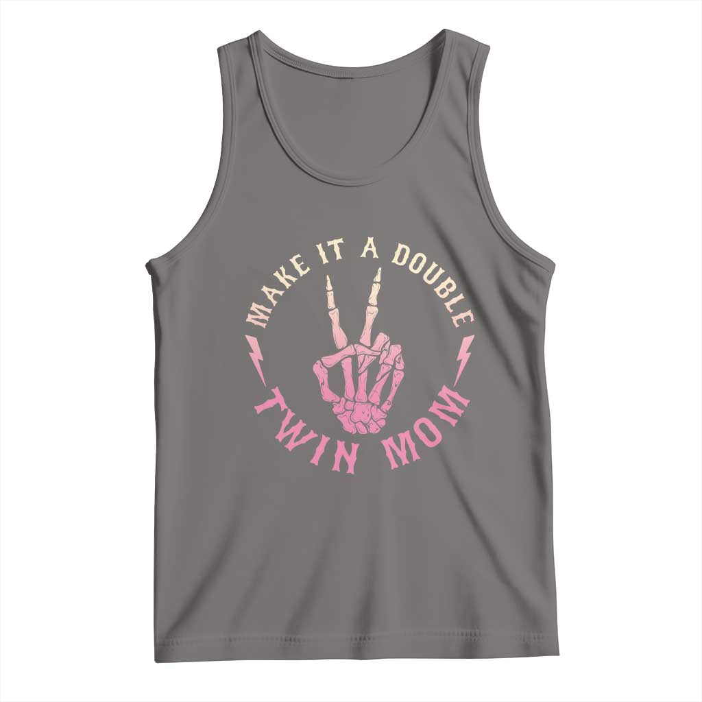 Twin Mom Tank Top Make It A Double Expecting Twins Mothers Day