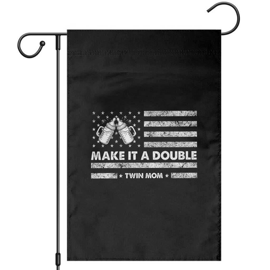 Twin Mom Garden Flag Make It A Double Patriotic USA Flag Gift