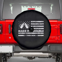 Twin Mom Spare Tire Cover Make It A Double Patriotic USA Flag Gift