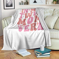 In My Twin Mom Era Throw Blanket Funny Mama Twin Pregnancy Announcement