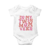 In My Twin Mom Era Baby Onesie Funny Mama Twin Pregnancy Announcement