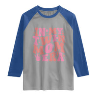 In My Twin Mom Era Raglan Shirt Funny Mama Twin Pregnancy Announcement
