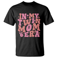 In My Twin Mom Era T Shirt Funny Mama Twin Pregnancy Announcement