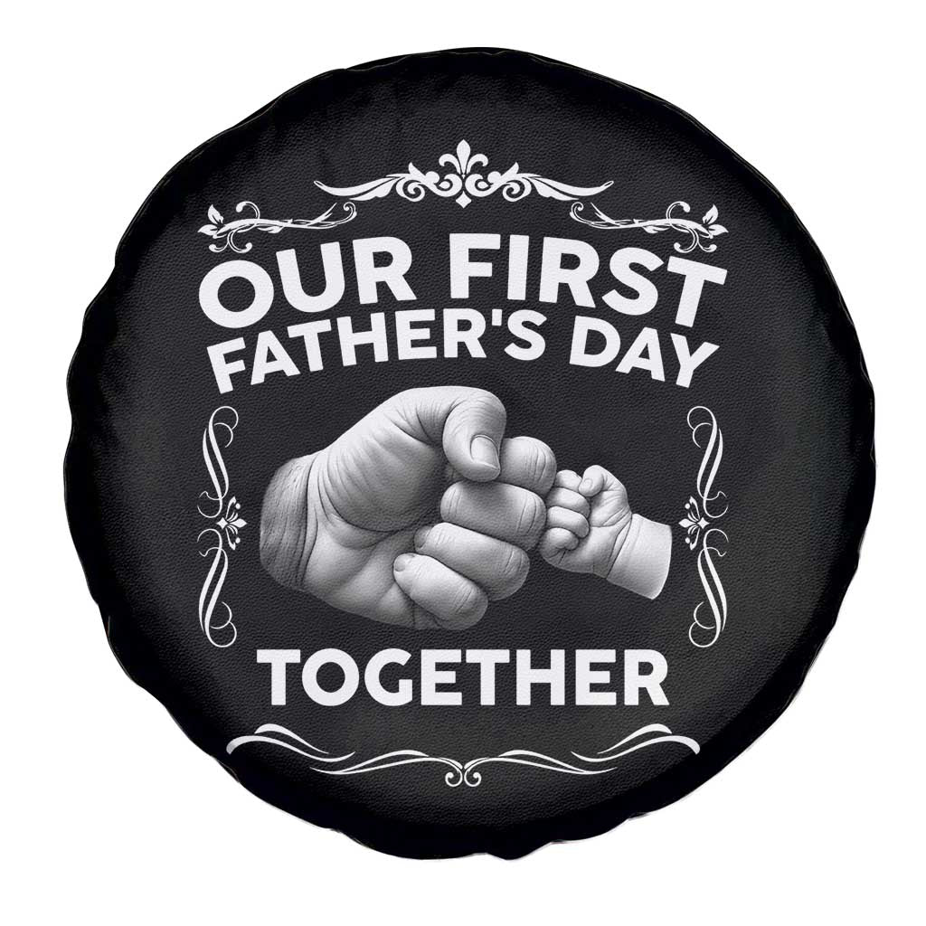 Proud New Dad Spare Tire Cover Our First Fathers Day Together Gift