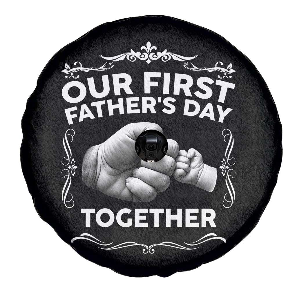 Proud New Dad Spare Tire Cover Our First Fathers Day Together Gift