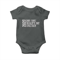 Our First Fathers Day Together 2026 Baby Onesie New Dad Gift