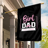 Girl Dad Est 2026 Garden Flag Proud New Dad Gift