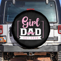 Girl Dad Est 2026 Spare Tire Cover Proud New Dad Gift