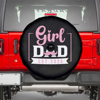Girl Dad Est 2026 Spare Tire Cover Proud New Dad Gift