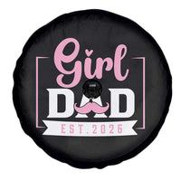 Girl Dad Est 2026 Spare Tire Cover Proud New Dad Gift