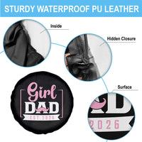Girl Dad Est 2026 Spare Tire Cover Proud New Dad Gift