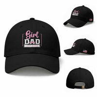 Girl Dad Est 2026 Baseball Cap Proud New Dad Gift