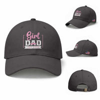 Girl Dad Est 2026 Baseball Cap Proud New Dad Gift