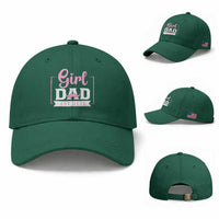 Girl Dad Est 2026 Baseball Cap Proud New Dad Gift