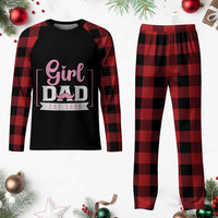 Girl Dad Est 2026 Plaid Pajama Set Proud New Dad Gift