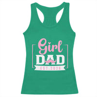 Girl Dad Est 2026 Racerback Tank Top Proud New Dad Gift