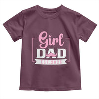 Girl Dad Est 2026 Toddler T Shirt Proud New Dad Gift