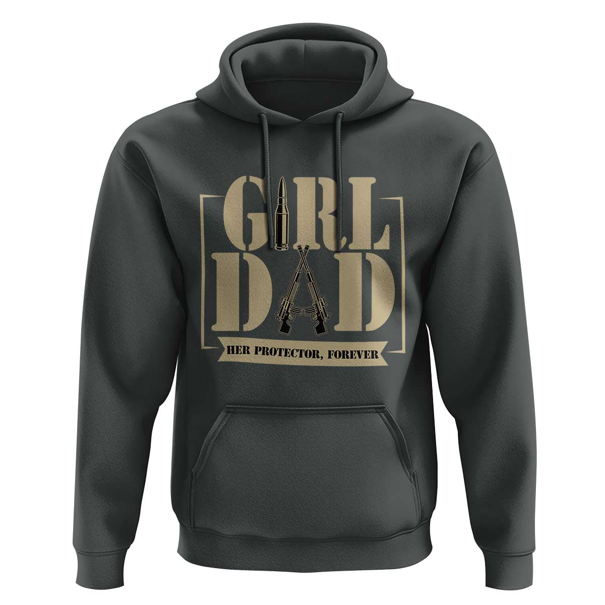 Girl Dad Her Protector Forever Hoodie New Dad Fathers Day Gift