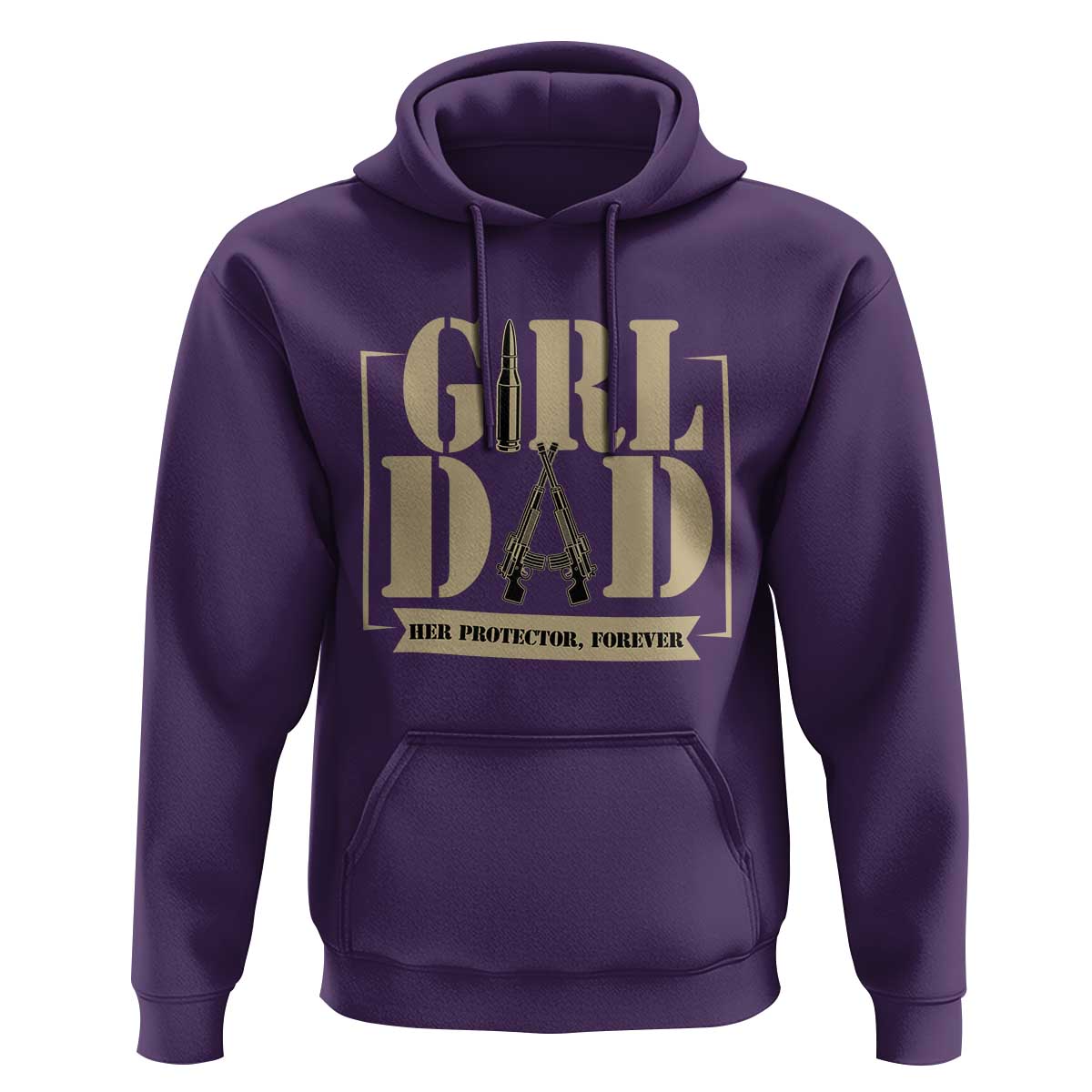 Girl Dad Her Protector Forever Hoodie New Dad Fathers Day Gift