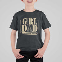 Girl Dad Her Protector Forever T Shirt For Kid New Dad Fathers Day Gift