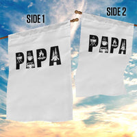 Camping Papa Garden Flag Camper Dad Fathers Day Gift