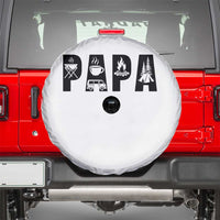Camping Papa Spare Tire Cover Camper Dad Fathers Day Gift