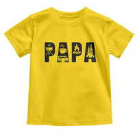 Camping Papa Toddler T Shirt Camper Dad Fathers Day Gift