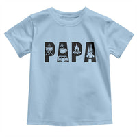 Camping Papa Toddler T Shirt Camper Dad Fathers Day Gift