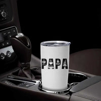 Camping Papa Tumbler Cup Camper Dad Fathers Day Gift
