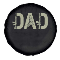 Gun Lover Dad Spare Tire Cover Funny Hunter Dad Fathers Day Gift