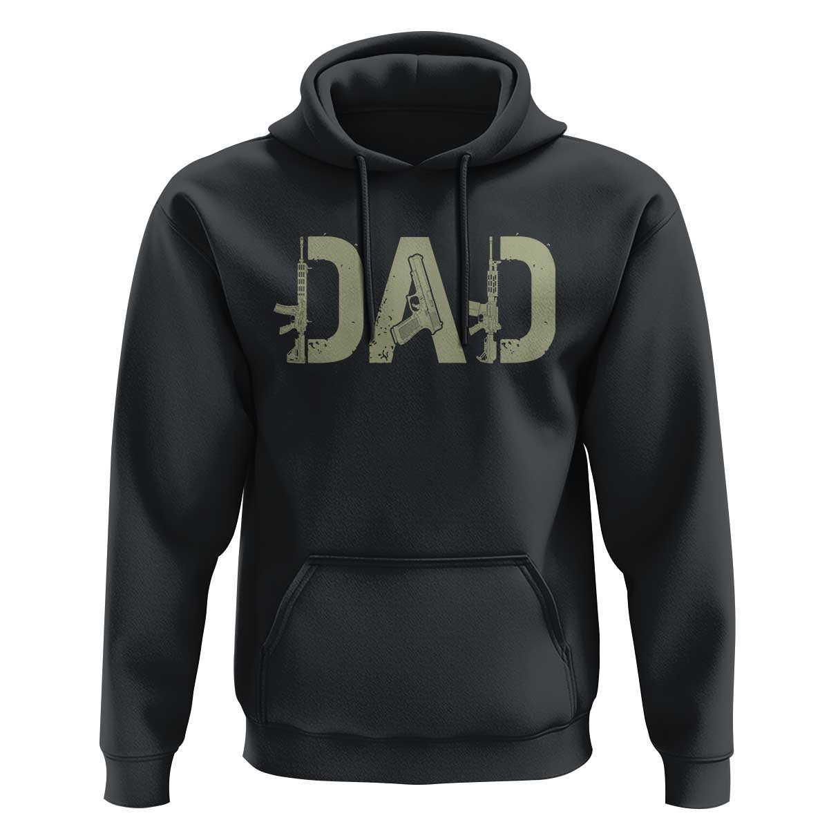 Gun Lover Dad Hoodie Funny Hunter Dad Fathers Day Gift