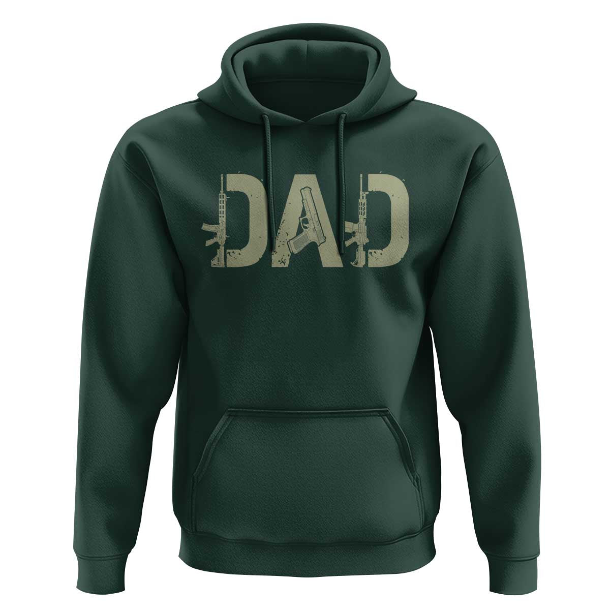 Gun Lover Dad Hoodie Funny Hunter Dad Fathers Day Gift