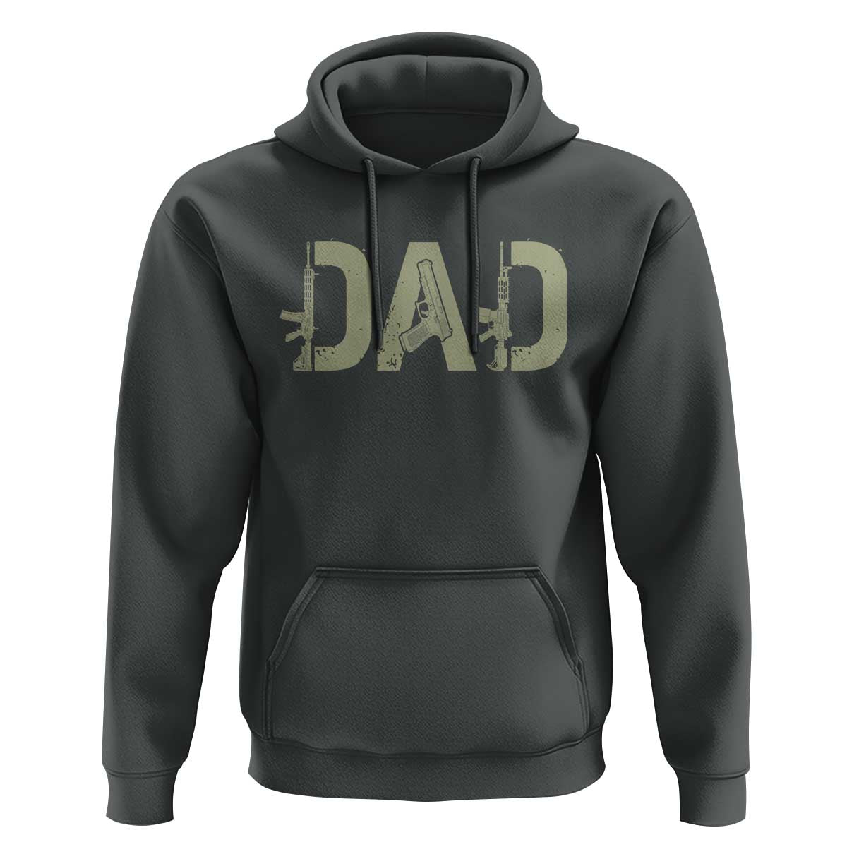 Gun Lover Dad Hoodie Funny Hunter Dad Fathers Day Gift