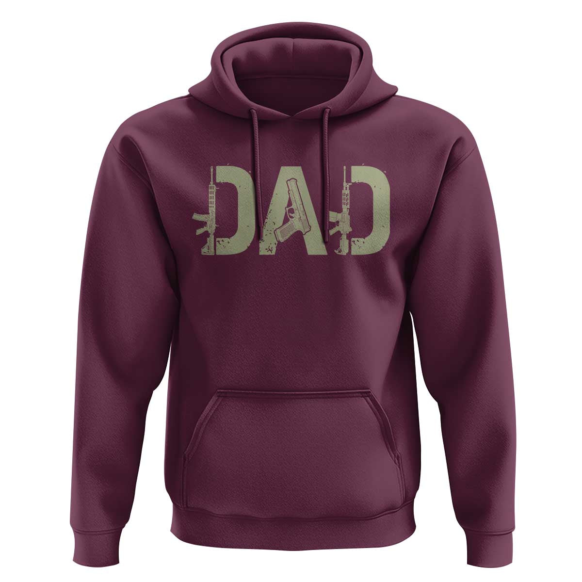 Gun Lover Dad Hoodie Funny Hunter Dad Fathers Day Gift