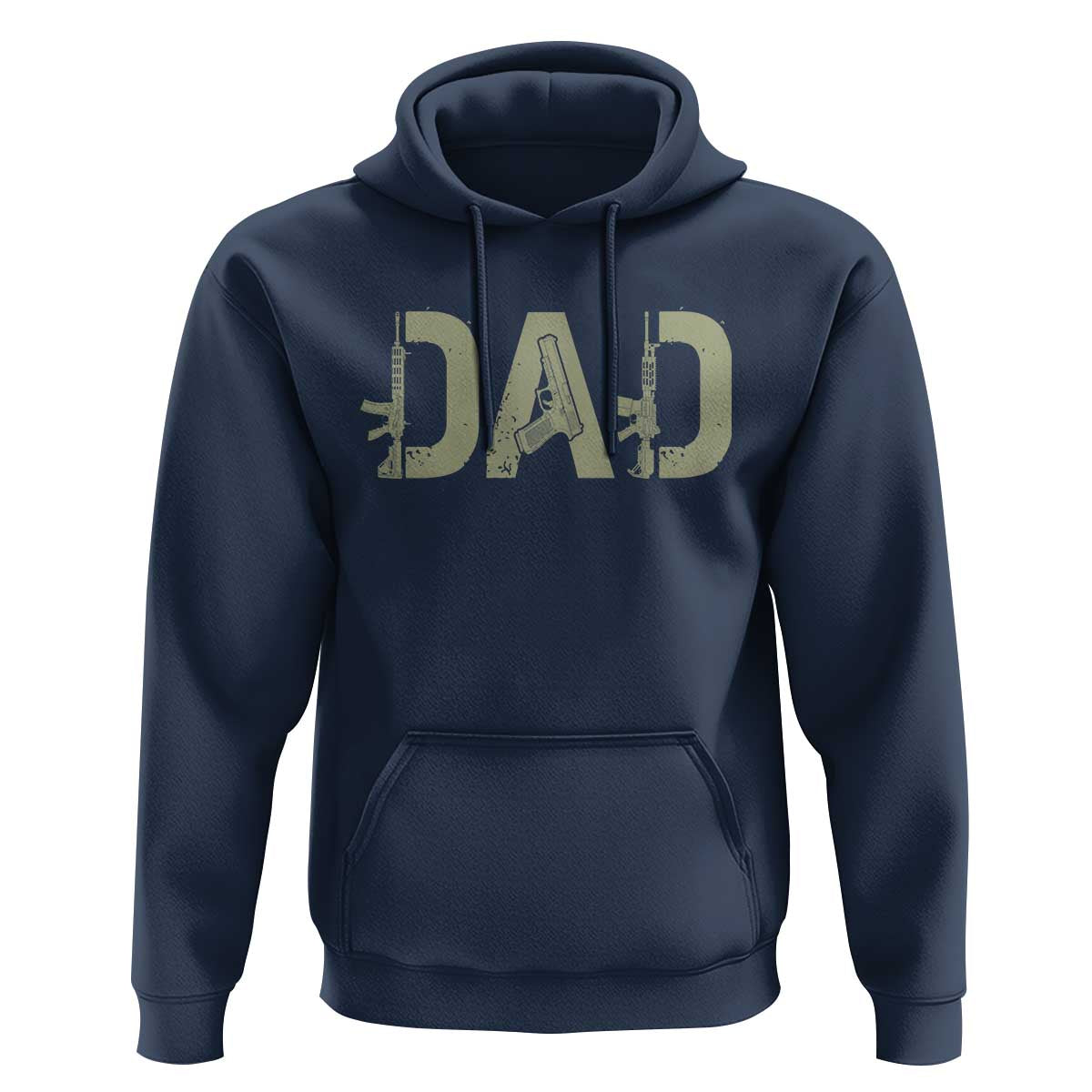 Gun Lover Dad Hoodie Funny Hunter Dad Fathers Day Gift