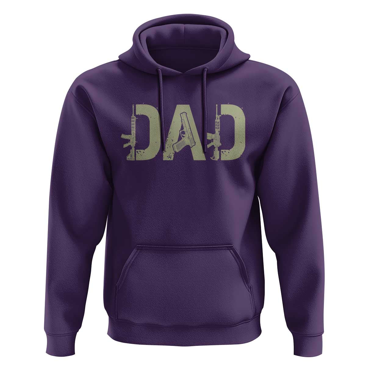 Gun Lover Dad Hoodie Funny Hunter Dad Fathers Day Gift