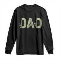 Gun Lover Dad Long Sleeve Shirt Funny Hunter Dad Fathers Day Gift