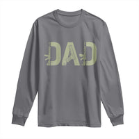 Gun Lover Dad Long Sleeve Shirt Funny Hunter Dad Fathers Day Gift